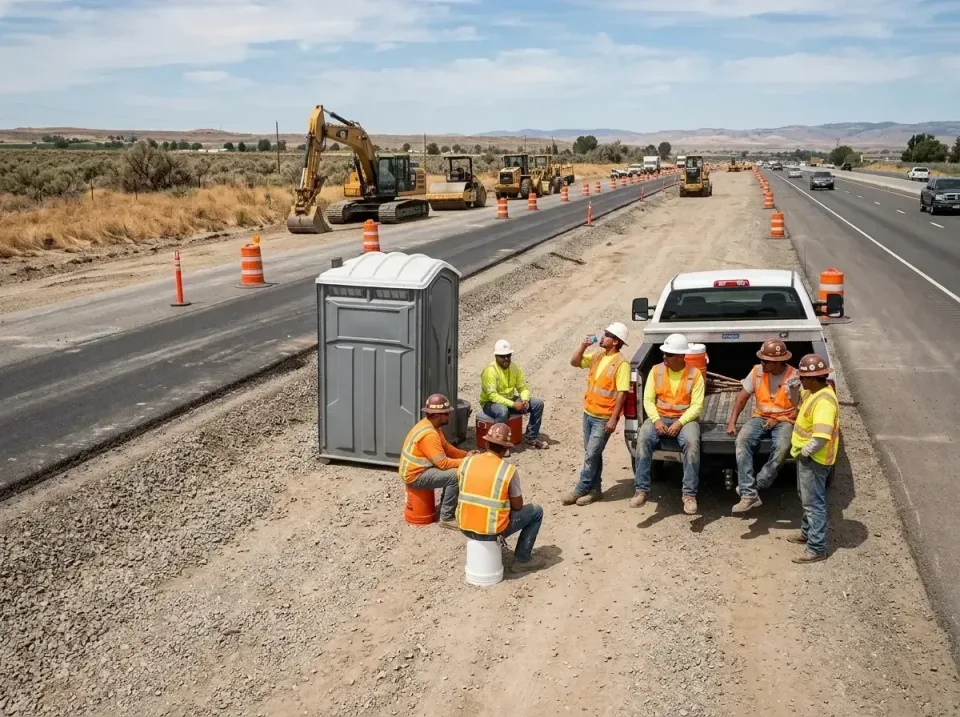 highway-road-construction-crew-007 — frequently asked questions, Porta Potty and Restroom Rentals in Frazier Park, CA